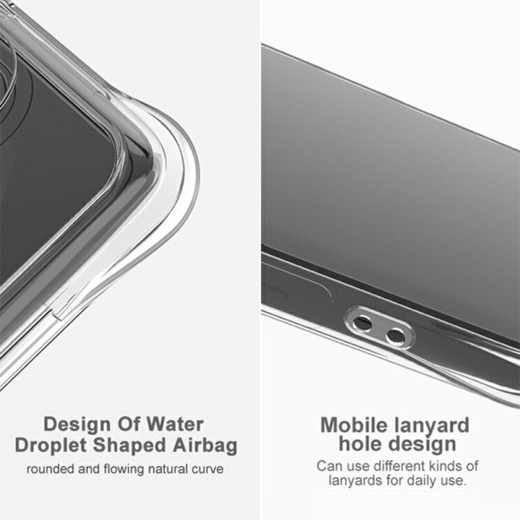 Защитный чехол IMAK Airbag MAX Case для OnePlus 13 - Transparent: фото 5 из 11