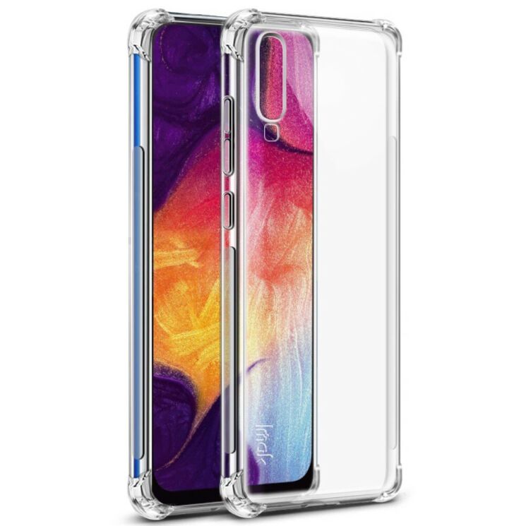 Захисний чохол IMAK Airbag MAX Case для Samsung Galaxy A70 (A705) - Transparent: фото 1 з 13