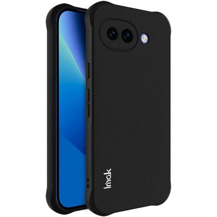 Защитный чехол IMAK Airbag Sand Case для Google Pixel 10a - Matte Black: фото 1 из 9