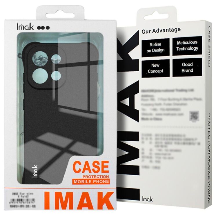 Защитный чехол IMAK Airbag Sand Case для Google Pixel 10a - Matte Black: фото 9 из 9