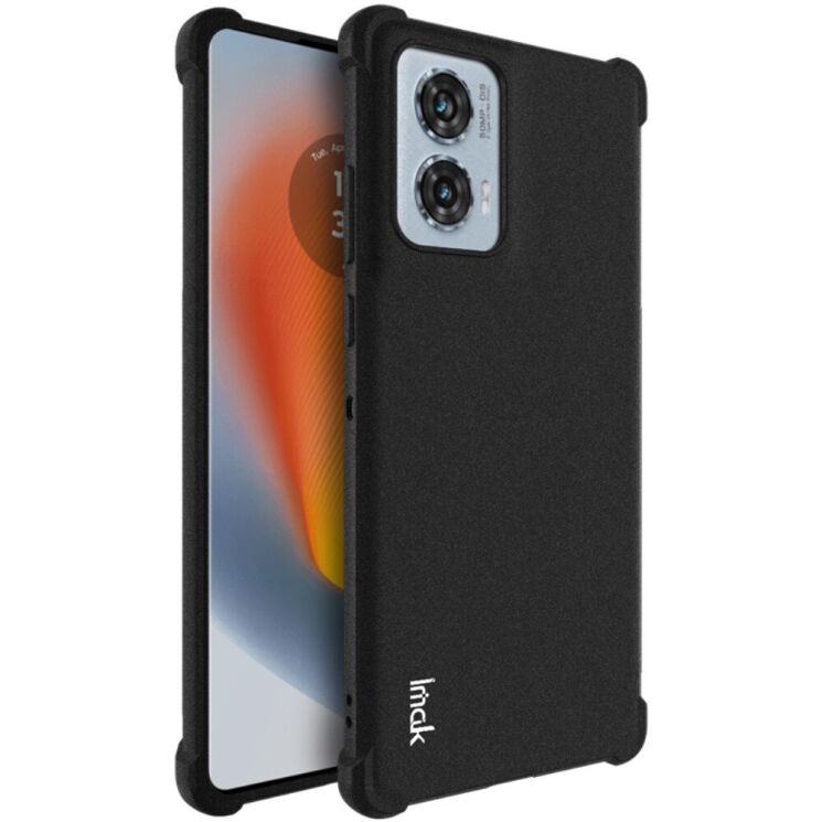 Защитный чехол IMAK Airbag Sand Case для Motorola Edge 50 Fusion - Black: фото 1 из 9