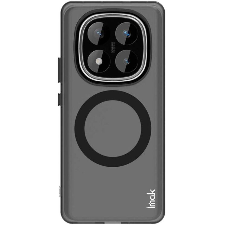 Защитный чехол IMAK Candy Series Magnetic для Xiaomi Redmi Note 14 Pro 5G / Poco X7 - Black: фото 2 из 9