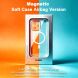 Защитный чехол IMAK Space Shield MagSafe для Xiaomi Redmi Note 17 (4G/5G) - Transparent (430028T). Фото 3 из 12