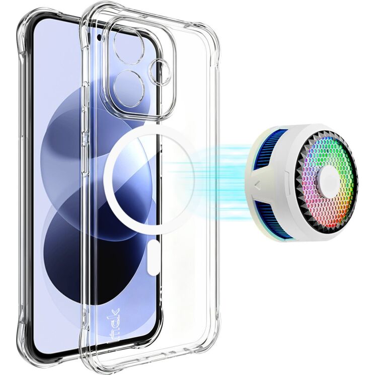Защитный чехол IMAK Space Shield MagSafe для Xiaomi Redmi Note 17 (4G/5G) - Transparent (430028T) Защитный чехол IMAK Space Shield MagSafe для Xiaomi Redmi Note 17 (4G/5G) - Transparent: фото 2 из 12