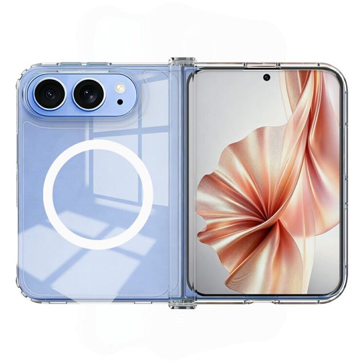 Защитный чехол IMAK Space Shield MagSafe (FF) для iPhone Duo - Transparent (435018T) Защитный чехол IMAK Space Shield MagSafe (FF) для iPhone Duo - Transparent: фото 1 из 10