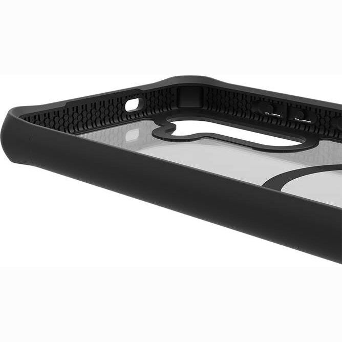 Защитный чехол ItSkins Hybrid R Solid with MagSafe для Samsung Galaxy S24 Plus (S926) SGKP-HRSMA-PBTR - Transparent / Black (347079B) Защитный чехол ItSkins Hybrid R Solid with MagSafe для Samsung Galaxy S24 Plus (S926) SGKP-HRSMA-PBTR - Transparent / Black: фото 7 из 8