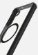 Защитный чехол ItSkins Hybrid R Solid with MagSafe для Samsung Galaxy S24 Plus (S926) SGKP-HRSMA-PBTR - Transparent / Black (347079B). Фото 6 из 8