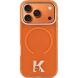 Захисний чохол Karl Lagerfeld IML K Head Logo MagSafe для iPhone 17 Pro (KLHMP17L5HTMKHDO) - Orange (403274O). Фото 2 з 8