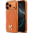 Захисний чохол Karl Lagerfeld IML K Head Logo MagSafe для iPhone 17 Pro (KLHMP17L5HTMKHDO) - Orange (403274O)