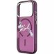 Захисний чохол Karl Lagerfeld Script Logo MagSafe для iPhone 18 Pro / 17 Pro (KLHMP18L5HKSCAR) - Violet (423741V). Фото 5 з 7