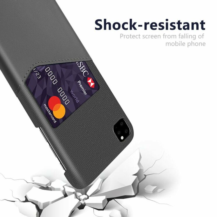 Захисний чохол KSQ Business Pocket для iPhone 11 Pro - Grey: фото 2 з 4