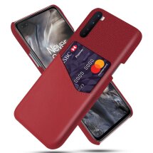 Защитный чехол KSQ Business Pocket для OnePlus Nord - Red: фото 1 из 4