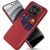 Защитный чехол KSQ Business Pocket для Xiaomi Redmi Note 14 Pro 5G - Red: фото 1 из 4