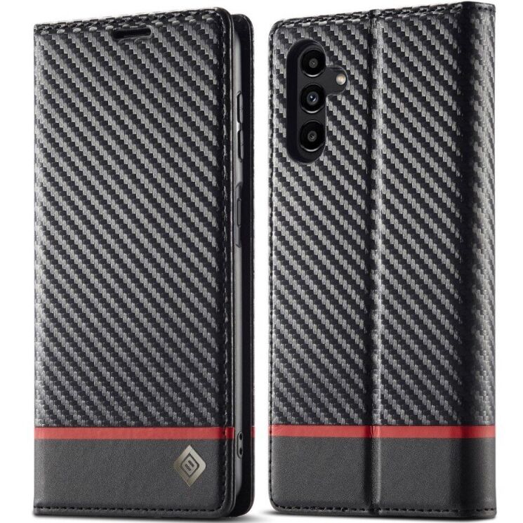 Защитный чехол LC.IMEEKE Carbon Fiber для Samsung Galaxy A55 (A556) - Horizontal Stripe: фото 1 из 11