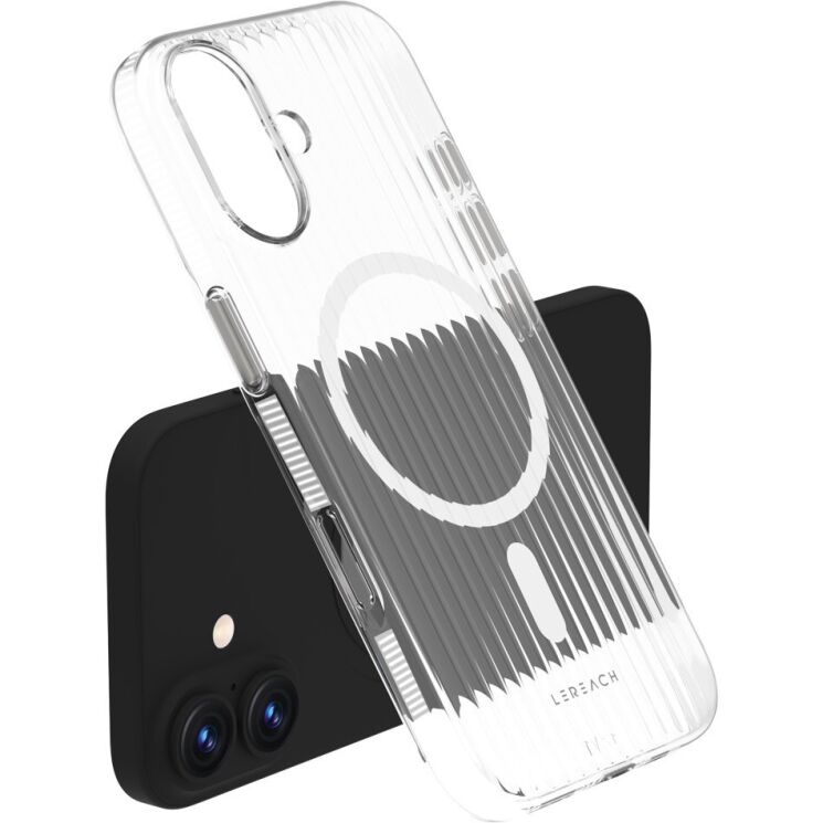 Защитный чехол LEREACH TOC Magnetic для iPhone 17 - White: фото 2 из 14