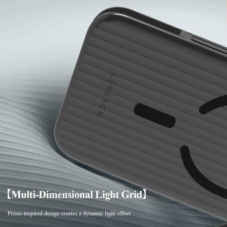 Защитный чехол LEREACH TOC Magnetic для iPhone 17 - White: фото 9 из 14