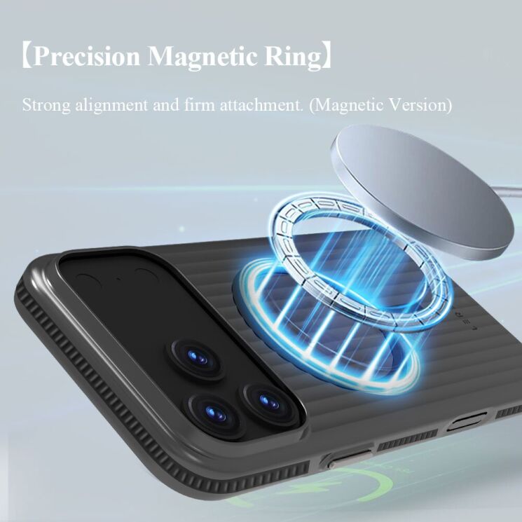 Защитный чехол LEREACH TOC Magnetic для iPhone 17 - White: фото 11 из 14