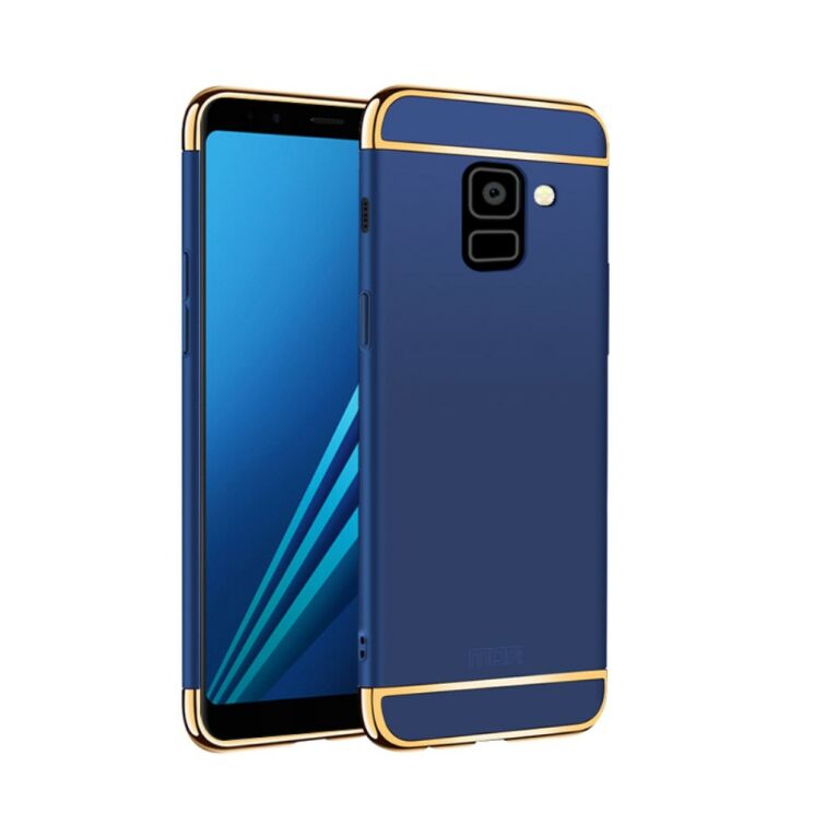 Захисний чохол MOFI Full Shield для Samsung Galaxy A8+ 2018 (A730) - Blue: фото 1 з 7