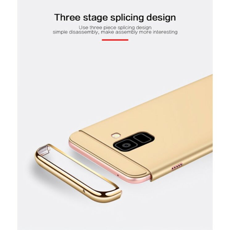 Захисний чохол MOFI Full Shield для Samsung Galaxy A8+ 2018 (A730) - Blue: фото 5 з 7