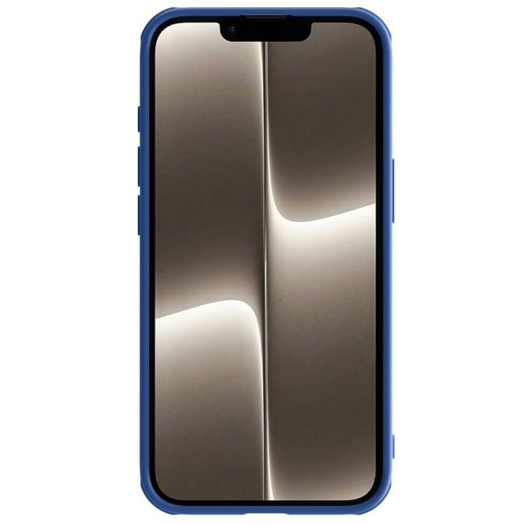 Защитный чехол NILLKIN CamShield Pro для Apple iPhone 16e - Blue: фото 3 из 11