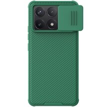 Защитный чехол NILLKIN CamShield Pro для Xiaomi Poco F6 Pro - Green: фото 1 из 11