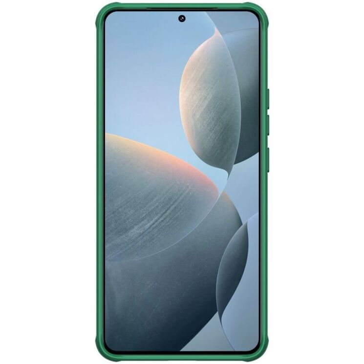 Защитный чехол NILLKIN CamShield Pro для Xiaomi Poco F6 Pro - Green: фото 2 из 11