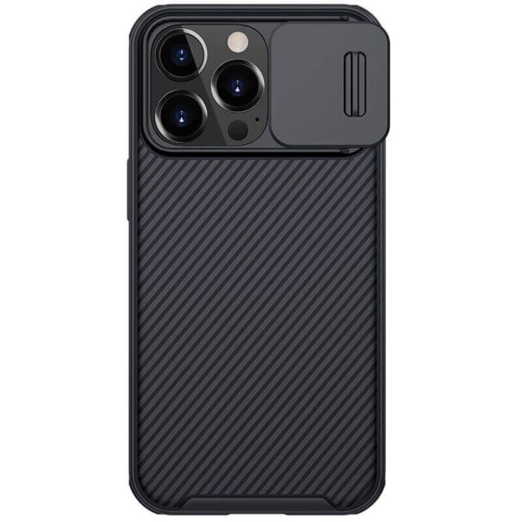 Защитный чехол NILLKIN CamShield Pro Magnetic для Apple iPhone 13 Pro - Black: фото 1 из 20