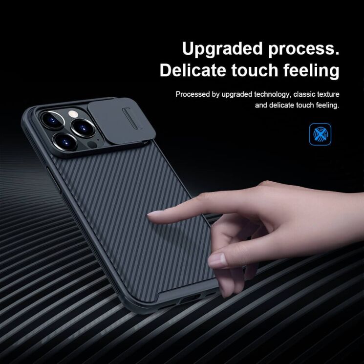Защитный чехол NILLKIN CamShield Pro Magnetic для Apple iPhone 13 Pro - Black: фото 11 из 20