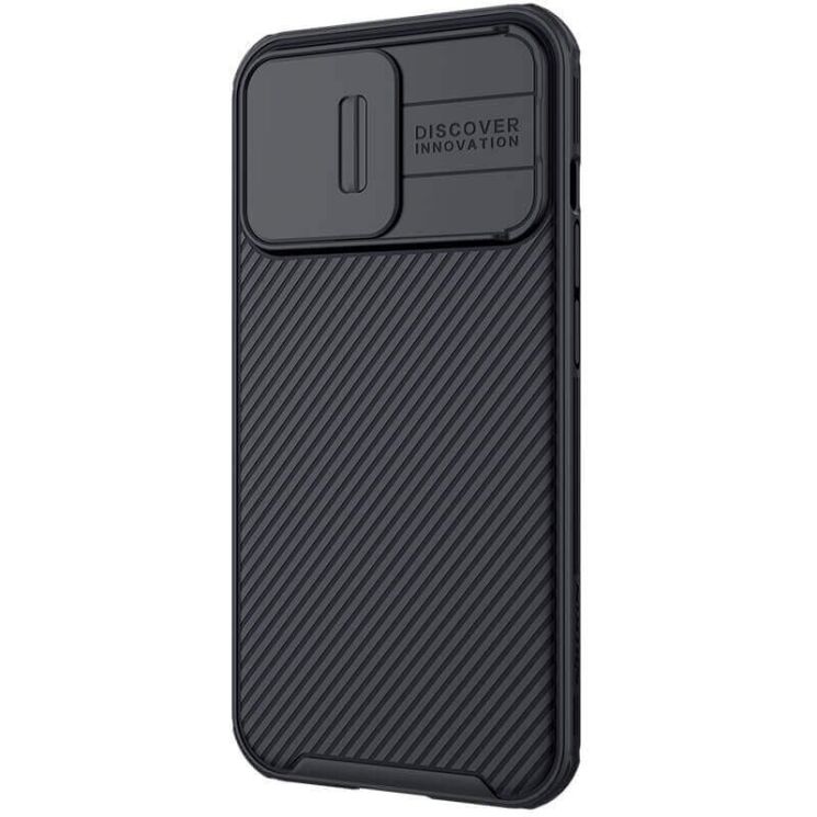 Защитный чехол NILLKIN CamShield Pro Magnetic для Apple iPhone 13 Pro - Black: фото 3 из 20