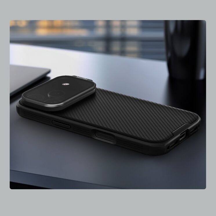 Захисний чохол NILLKIN CamShield Prop Magnetic для Apple iPhone 17 Pro - Black: фото 15 з 16