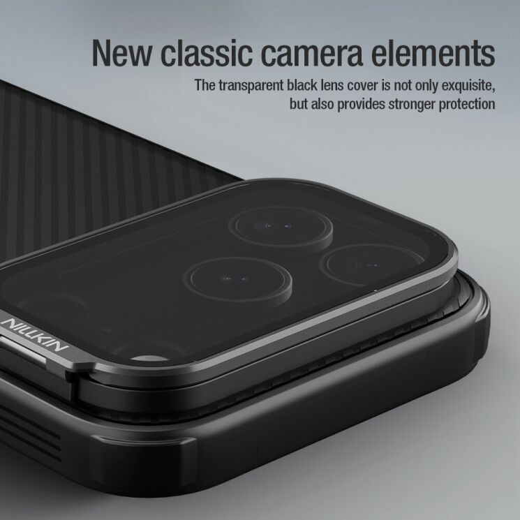 Захисний чохол NILLKIN CamShield Prop Magnetic для Apple iPhone 17 Pro - Black: фото 8 з 16
