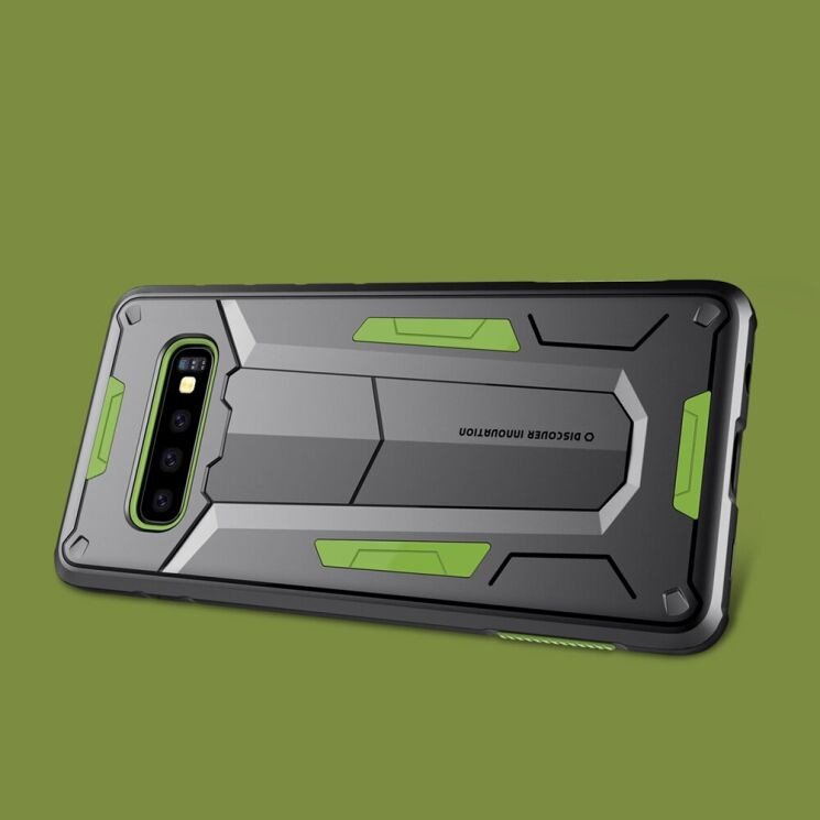 Захисний чохол NILLKIN Defender II для Samsung Galaxy S10 (G973) - Green: фото 4 з 15