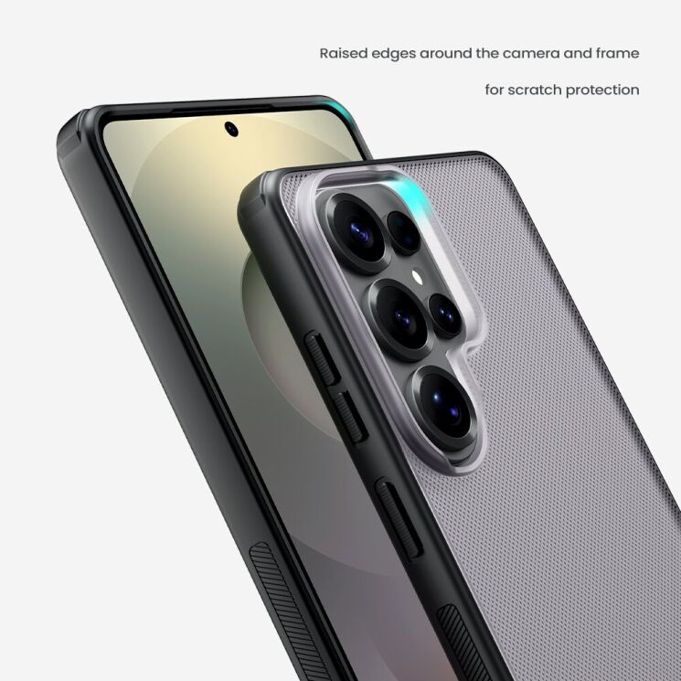 Захисний чохол NILLKIN Super Frosted Shield Pro для Samsung Galaxy S26 Ultra - Black: фото 12 з 15
