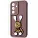 Защитный чехол Pretty Things Case для Samsung Galaxy S25 (S931) - Brown / Rabbit (375346H). Фото 1 из 7