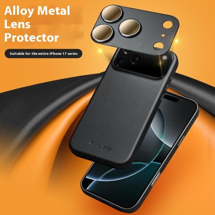 Захисний чохол QIALINO Classic Cover (with MagSafe Support) для Apple iPhone Air - Black: фото 11 з 14