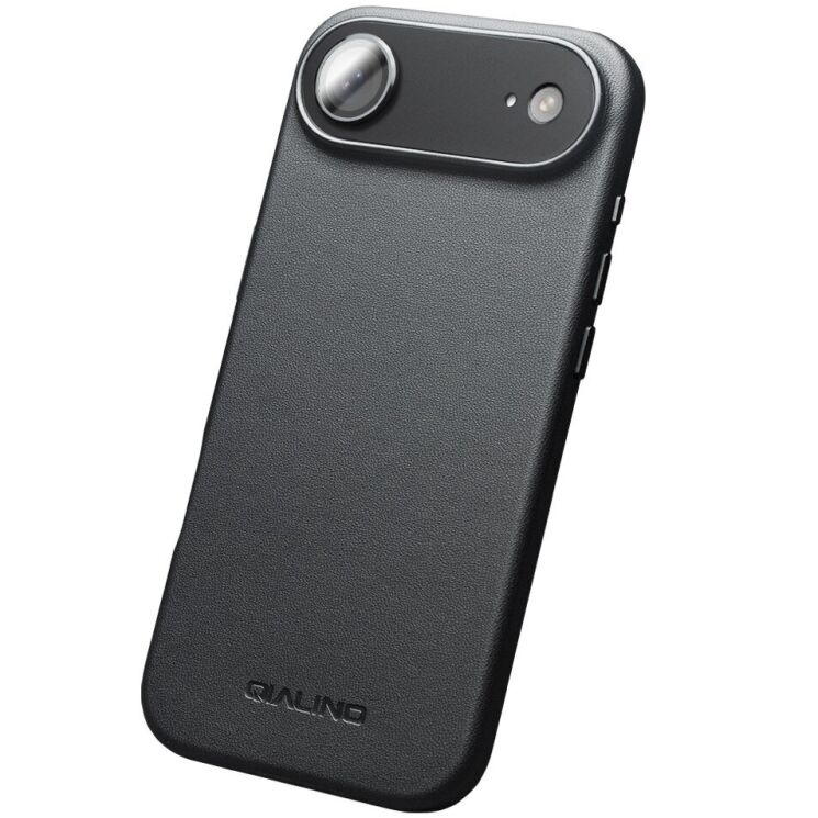 Захисний чохол QIALINO Classic Cover (with MagSafe Support) для Apple iPhone Air - Black: фото 5 з 14