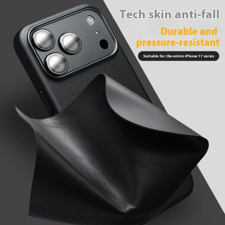Захисний чохол QIALINO Classic Cover (with MagSafe Support) для Apple iPhone Air - Black: фото 13 з 14