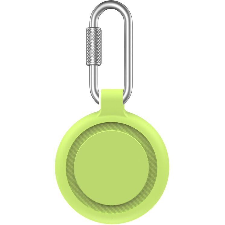 Защитный чехол Reframe Carbon для Apple AirTags - Fluorescent Green: фото 2 из 4
