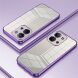 Захисний чохол Reframe Electroplating Frame для Xiaomi Redmi 15C / Poco C85 - Purple (386167V). Фото 2 з 7