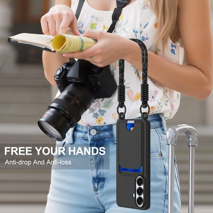 Защитный чехол Reframe Silicone Holder для Samsung Galaxy S26 - Black: фото 3 из 8