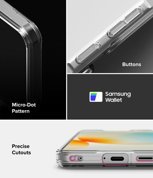 Захисний чохол Ringke Fusion Card для Samsung Galaxy A57 (A576) 8800328818019 - Clear: фото 14 з 17