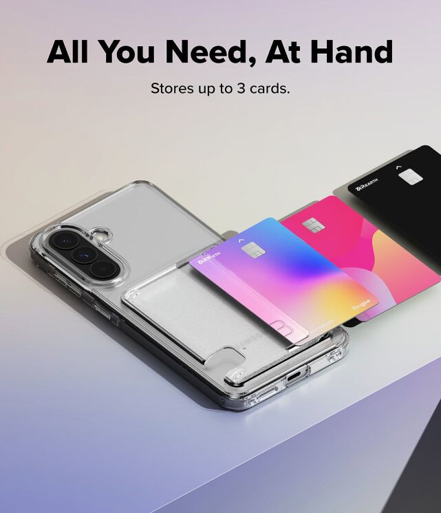 Захисний чохол Ringke Fusion Card для Samsung Galaxy A57 (A576) 8800328818019 - Clear: фото 4 з 17