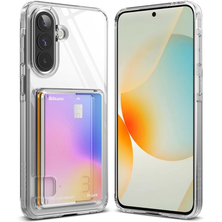 Захисний чохол Ringke Fusion Card для Samsung Galaxy A57 (A576) 8800328818019 - Clear: фото 1 з 17