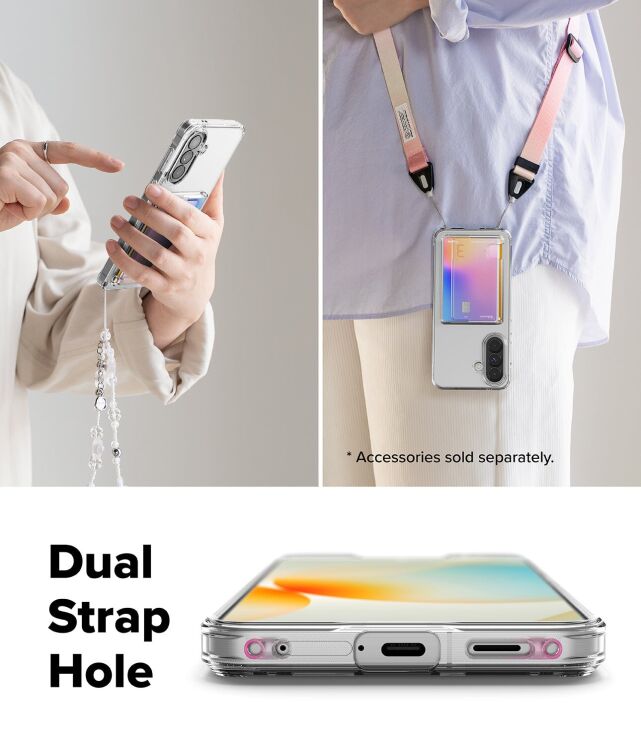 Захисний чохол Ringke Fusion Card для Samsung Galaxy A57 (A576) 8800328818019 - Clear: фото 13 з 17