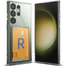 Защитный чехол Ringke Fusion Card для Samsung Galaxy S23 Ultra (S918) 8809919301480 - Clear: фото 1 из 18