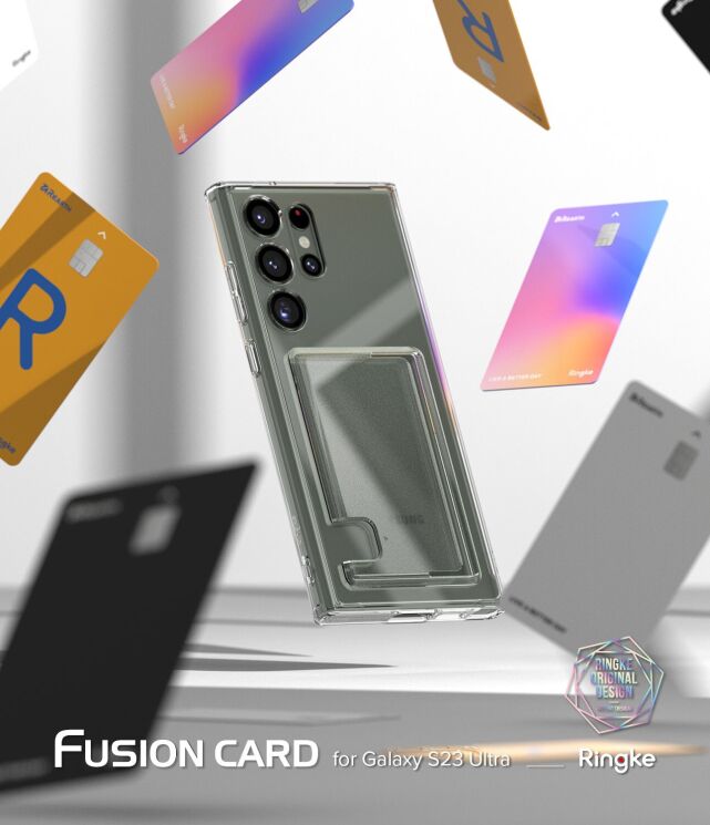 Защитный чехол Ringke Fusion Card для Samsung Galaxy S23 Ultra (S918) 8809919301480 - Clear (321094C) Защитный чехол Ringke Fusion Card для Samsung Galaxy S23 Ultra (S918) 8809919301480 - Clear: фото 2 из 18