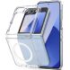 Защитный чехол Ringke Fusion Magnetic (FF) для Samsung Galaxy Flip 6 (8809961787034) - Clear (357560C). Фото 2 из 24