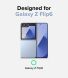 Защитный чехол Ringke Fusion Magnetic (FF) для Samsung Galaxy Flip 6 (8809961787034) - Clear (357560C). Фото 7 из 24