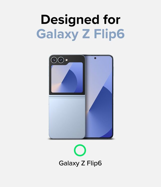 Защитный чехол Ringke Fusion Magnetic (FF) для Samsung Galaxy Flip 6 (8809961787034) - Clear: фото 7 из 24