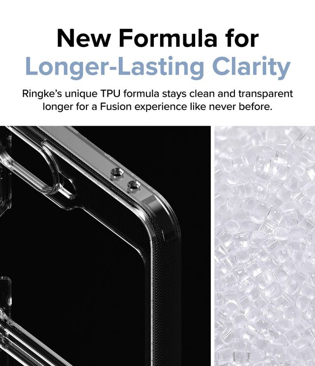 Защитный чехол Ringke Fusion Magnetic (FF) для Samsung Galaxy Flip 6 (8809961787034) - Clear: фото 11 из 24